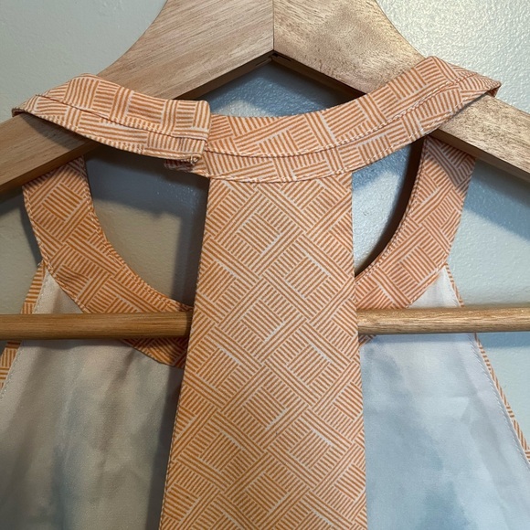 H&M Crane Garden Print Halter Blouse - Picture 9 of 13